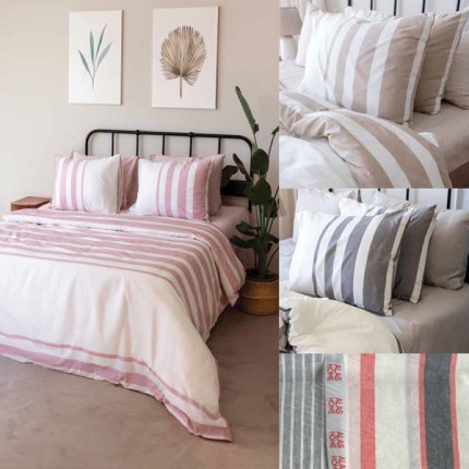 КОМПЛЕКТ СПАЛЕН 100%ПАМУК 160Х220 TR, ALAS EV