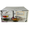 К-КТ 3 КУПИ БЯЛ КАП CHEF'S 23+20+17СМ, PASABAHCE