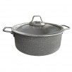 ТЕНДЖЕРА GRANIT 22СМ ИНДУКЦИЯ СИВ, 2.2 MM, ATT
